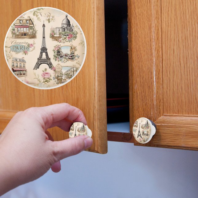 Vintage Paris  Ceramic Knob (Creator Uploaded)