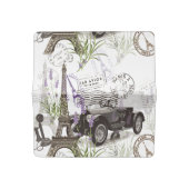 Vintage Paris Checkbook Cover (Open)