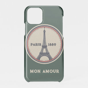 Vintage Paris Eiffel Tower 1889 iPhone Case
