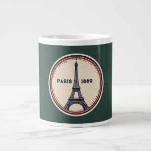Vintage Paris Eiffel Tower 1889 Specialty Mug