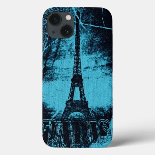 Vintage Paris Eiffel Tower 5 iPhone 13 Case