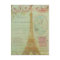 Vintage Paris Eiffel Tower Roses French Inspired