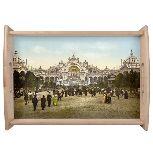 Vintage Paris Exposition Serving Tray (Front)