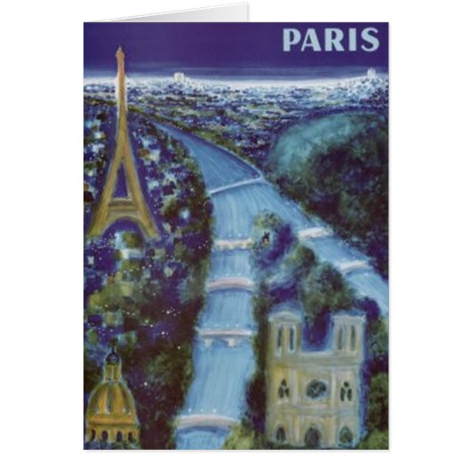 Vintage Paris, France - (Front)