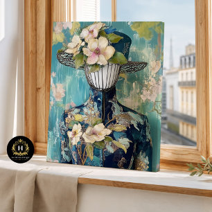 Vintage Paris France Mannequin Fashion Decoupage Tissue Paper