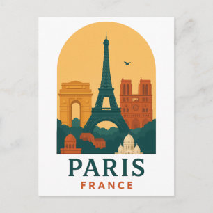 Vintage Paris France Travel Postcard – Notre-Dame