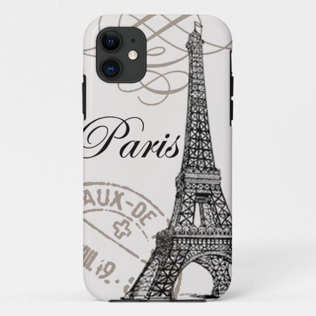 Vintage Paris...iphone 5 case (Back)
