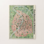 vintage Paris map puzzle<br><div class="desc">vintage Paris map puzzle</div>