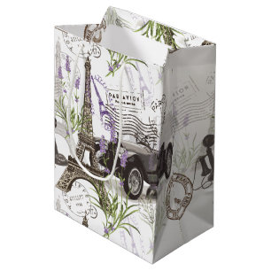 Vintage Paris Medium Gift Bag
