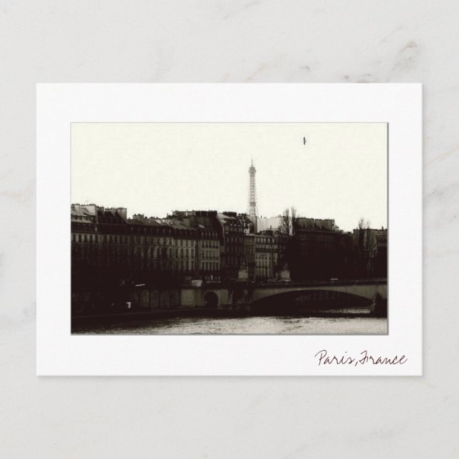 Vintage Paris Postcard (Front)