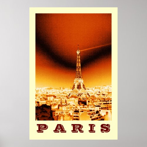 Vintage Paris Poster