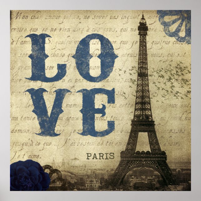 Vintage Paris Poster (Front)