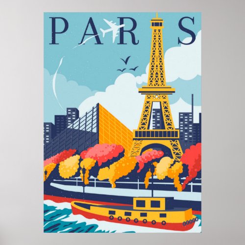 Vintage Paris Poster