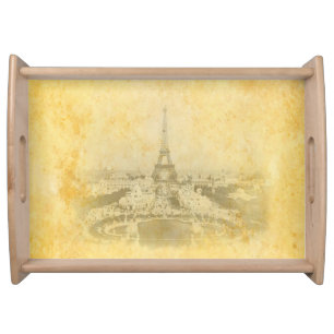 Vintage Paris Serving Tray