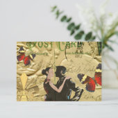 Vintage Paris Tango post card (Standing Front)