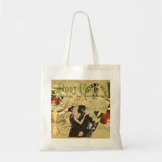 Vintage Paris Tango post card Tote Bag