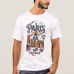 Vintage Paris Tee Men's T-Shirts