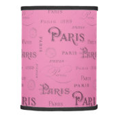 Vintage Paris Themed Lamp Shade (Right)