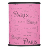 Vintage Paris Themed Lamp Shade (Front)