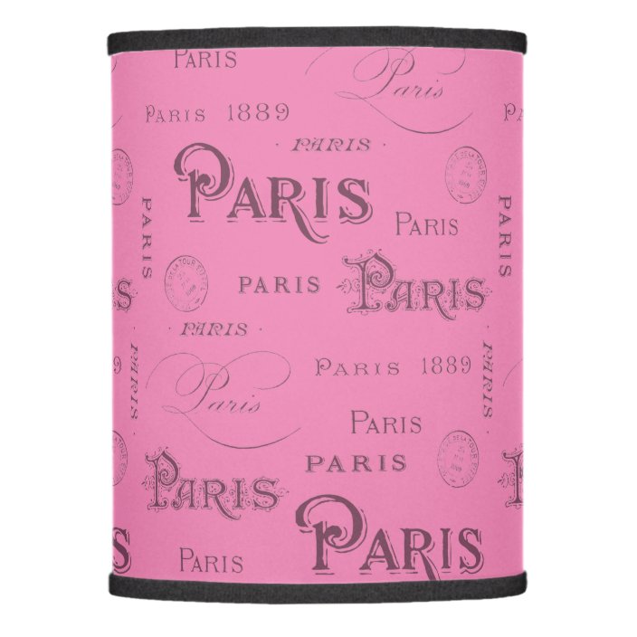 Vintage Paris Themed Lamp Shade | Zazzle.com