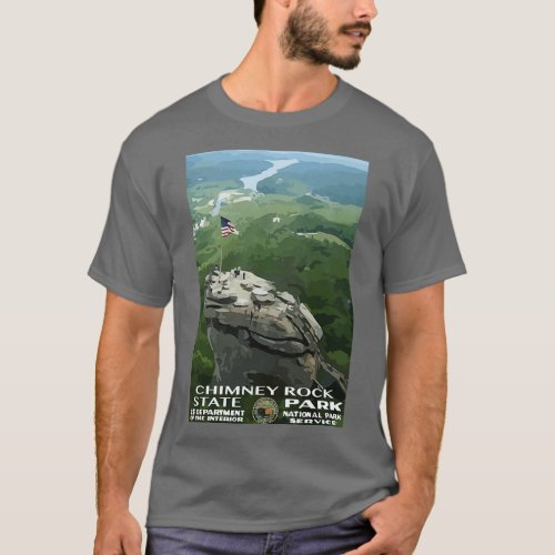 Vintage Parks Chimney Rock 1 T_Shirt