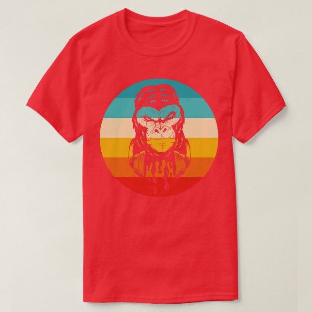 Vintage Party Gorilla T-Shirt (Design Front)