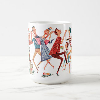 Vintage Party Illustration Mug