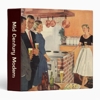 Vintage Party in the Kitchen, Beer and Appetizers Binder
