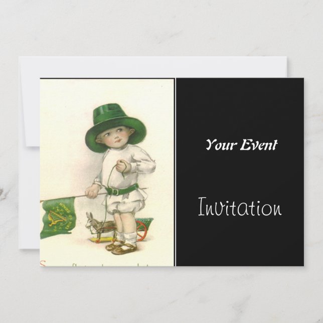 Vintage Party Invitation (Front)