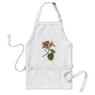 Vintage Passion Flower Adult Apron