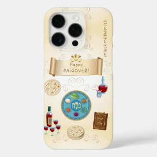 Vintage Passover Seder Kosher Pesach iPhone 16 Pro Case