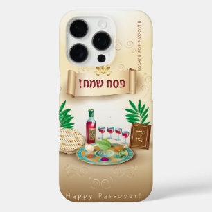 Vintage Passover Seder Kosher Pesach iPhone 16 Pro Case