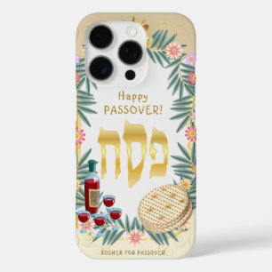 Vintage Passover Seder Kosher Pesach iPhone 16 Pro Case