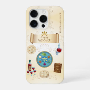 Vintage Passover Seder Kosher Pesach iPhone 16 Pro Case