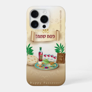 Vintage Passover Seder Kosher Pesach iPhone 16 Pro Case
