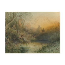 Vintage Pastel Fairy Land by Gustave Doré