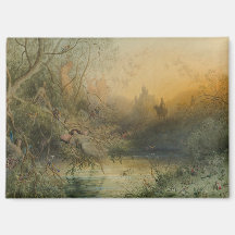 Vintage Pastel Fairy Land by Gustave Doré