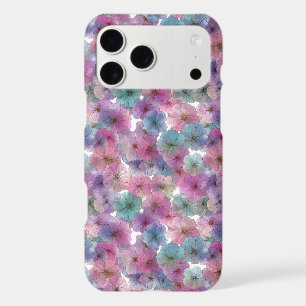 Vintage Pastel Green and Pink Spring Floral iPhone 17 Pro Max Case