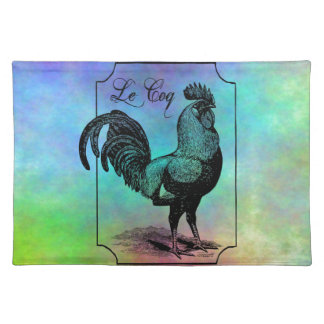Vintage Pastel Rooster Placemat