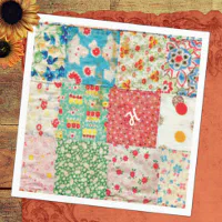 12 Days Of Christmas Quilt Print Paper Napkins