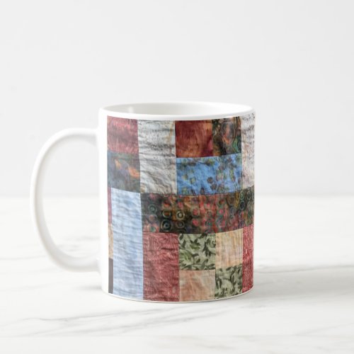 Vintage Patchwork Quilt Coffee Mug