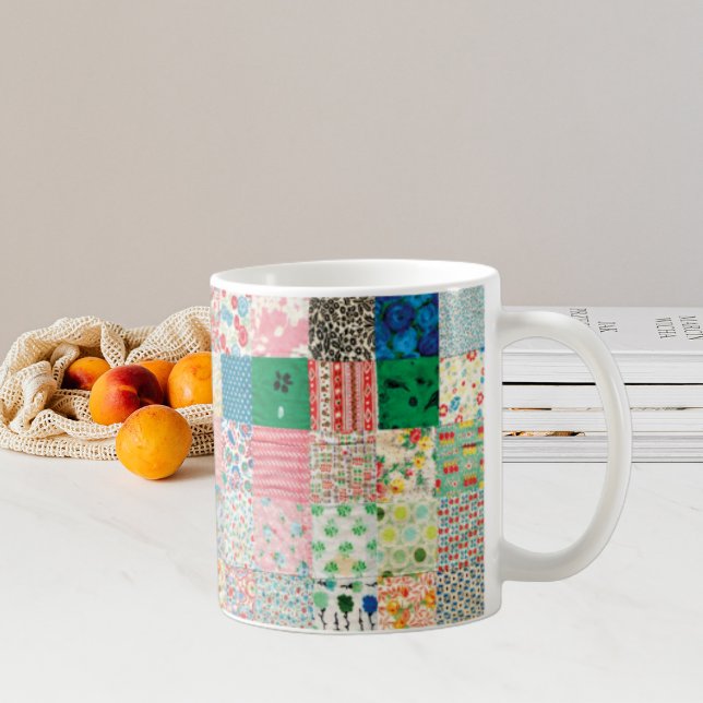 Vintage Patchwork Quilt Mug (Creator Uploaded)