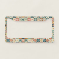 Vintage, patchwork quilted look