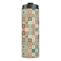 Vintage, patchwork quilted look