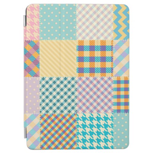 Vintage Patchwork Textile Seamless Background iPad Air Cover