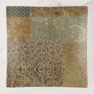 Vintage Patchwork Trinket Tray