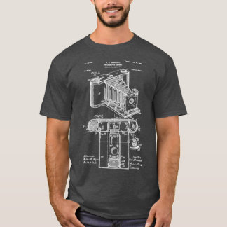 Vintage Patent Print 1902 Camera T-Shirt