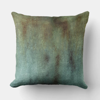 Vintage Patina Elegance – Kissen Throw Pillow