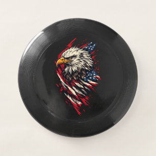 Vintage Patriotic American Eagle 4th of July Wham-O Frisbee