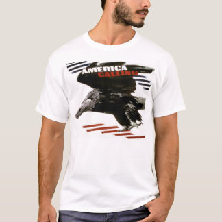 Vintage Patriotic Artwork - America Calling T-Shirt